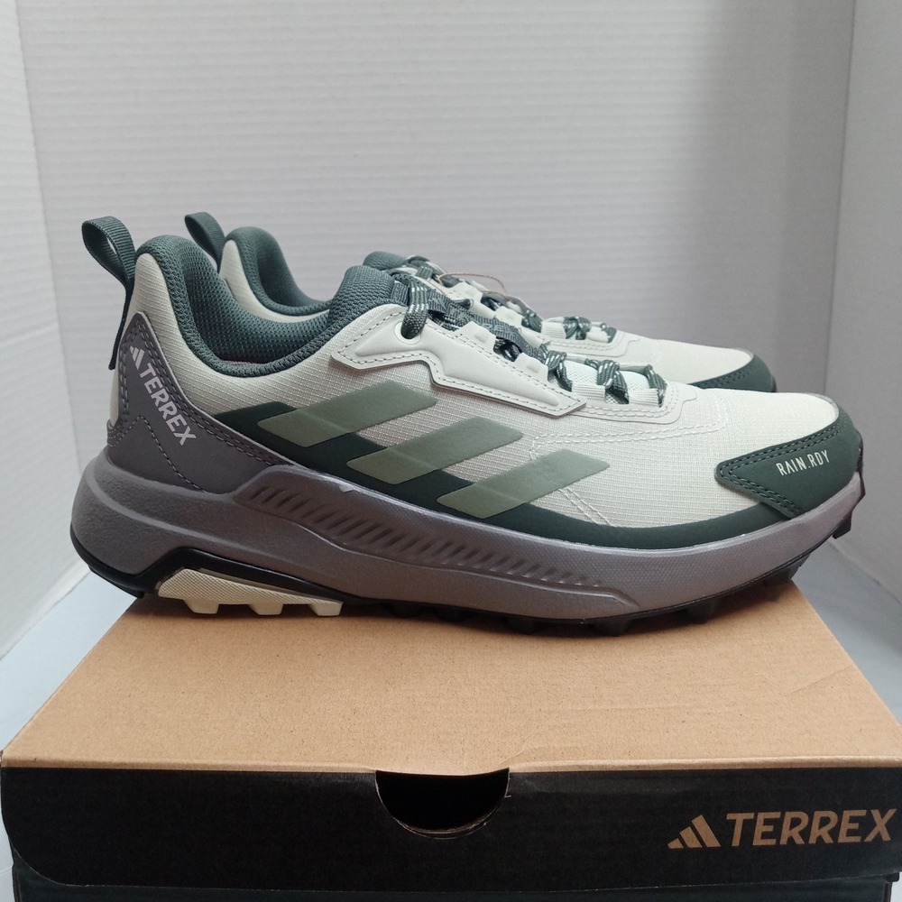 Adidas‎ Terrex Anylander Rain.RDY Hiking Shoes Green Women's Size 6.5 JI1320